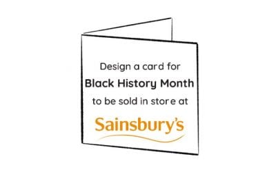 Design a card for Black History Month in Sainsbury’s