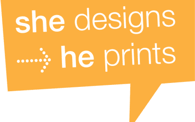 She Designs He Prints